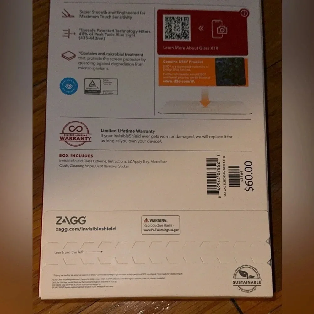 zagg new box